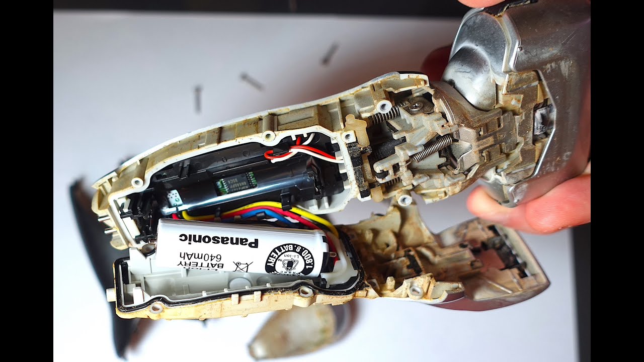 Panasonic Shaver battery replacement / within 10 minutes