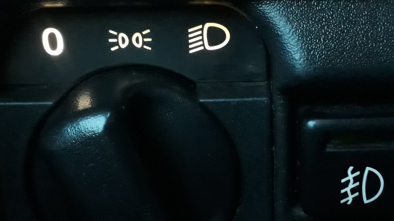 modificação na iluminação da chave de luz do corsa Wind | como instala led na chave de luz do corsa