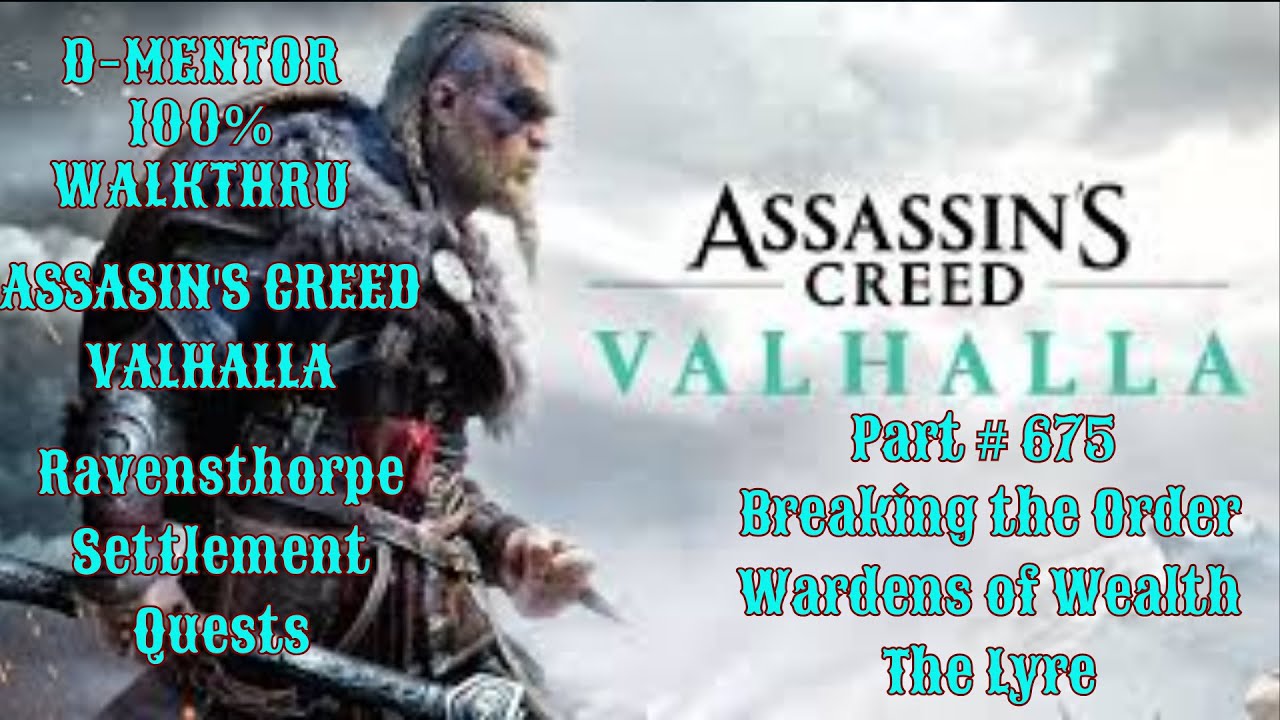 Assassin's Creed Valhalla 100% Walkthrough The Lyre