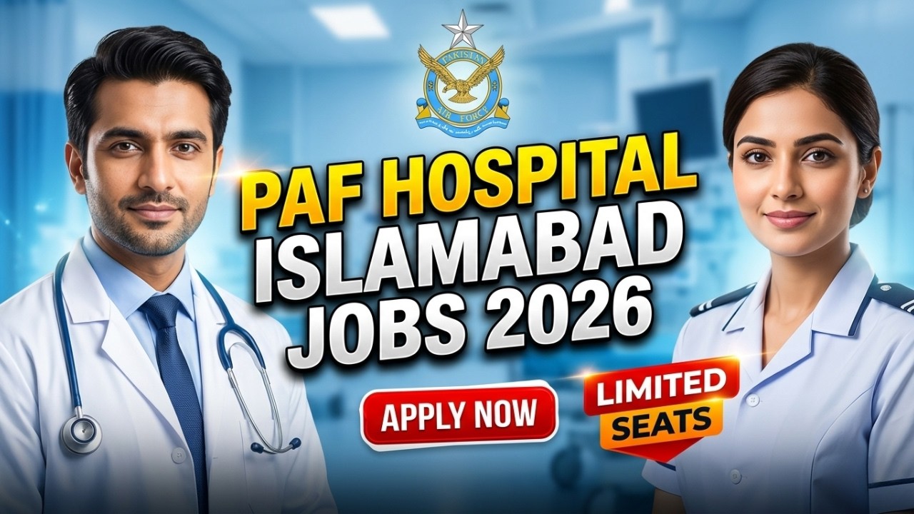 PAF Hospital Jobs 2026 Islamabad | Apply Online for Doctors, Nurses & Staff