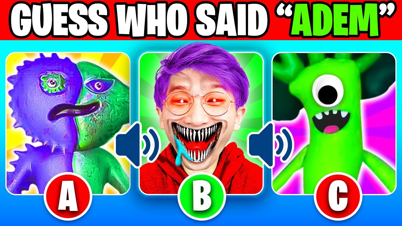СМОЖЕШЬ УГАДАТЬ, КТО ЭТО СКАЗАЛ!? (GARTEN OF BANBAN ГЛАВА 3!)