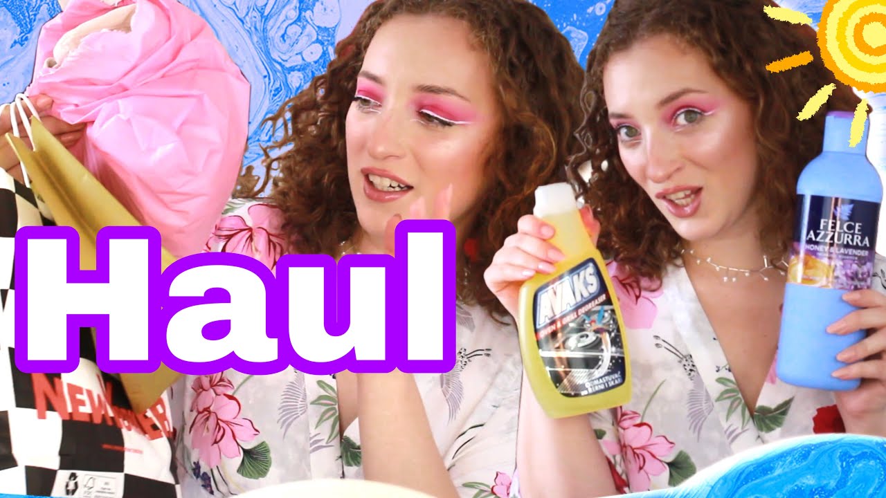 HAUL JOENA, Rroba Verore dhe detergjentë për Shtëpinë | ft. Mona | EDA LUNARCLIPS