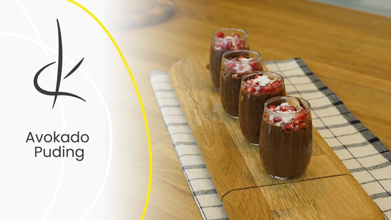 Avokado Puding I Dilara Koçak I Afiyetle Diyet