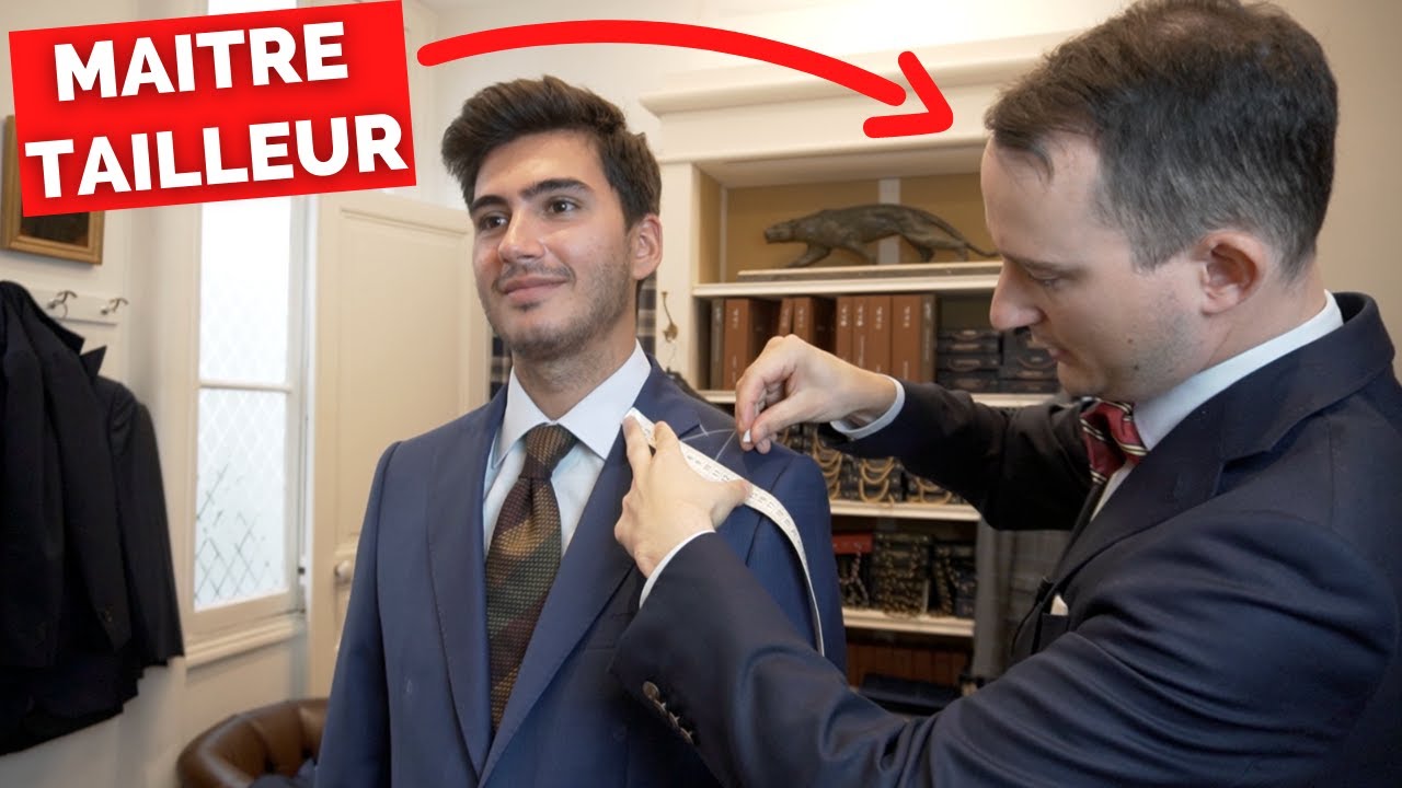 Je fais mon premier COSTUME SUR MESURE ! (avec Julien SCAVINI)