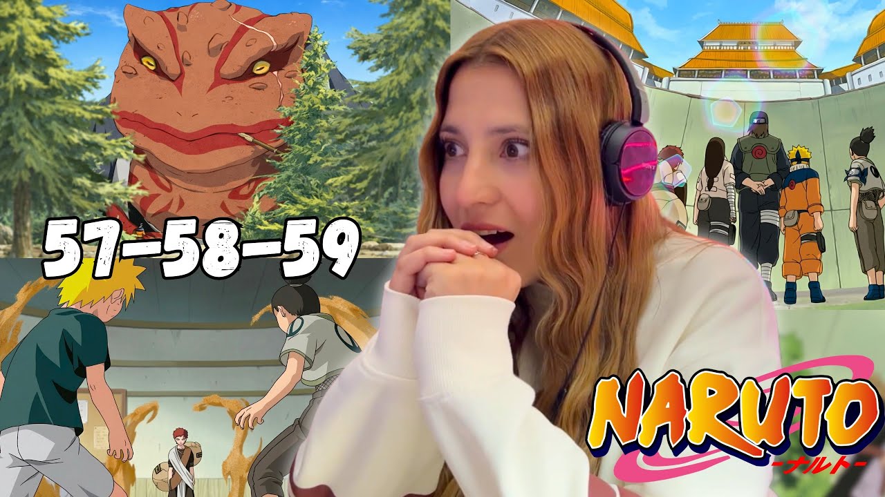 APARECE GAMABUNTA + GARA FUERA DE CONTROL😱🔥 Reacciono a NARUTO Capitulo 57-58-59