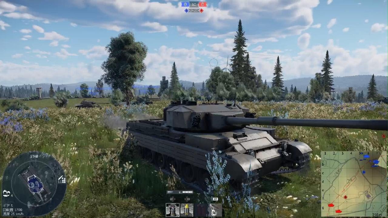 War Thunder_ビッカースMk.1とイケメンに進化した子