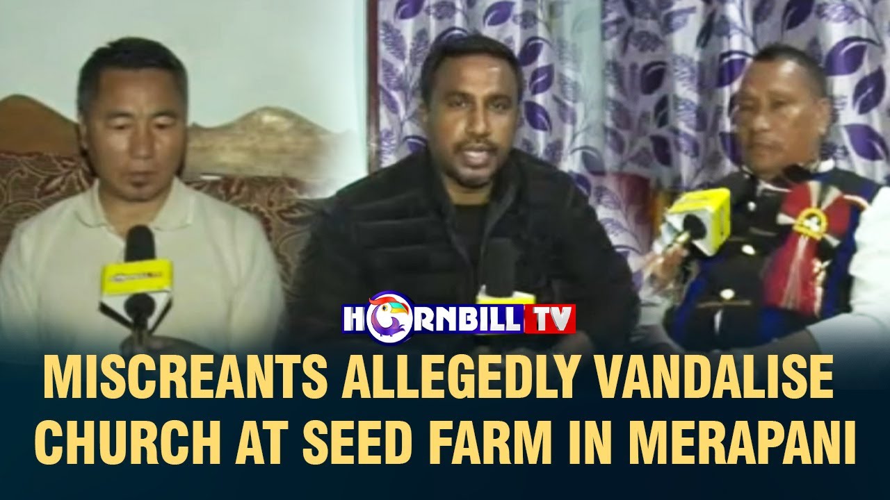 MISCREANTS ALLEGEDLY VANDALISE CHURCH AT SEED FARM IN MERAPANI