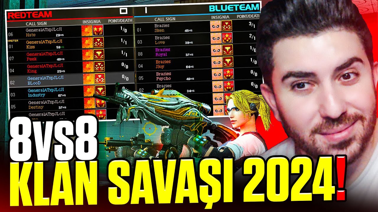 YENİ KLANIN BAŞKANI OLDUM! 8vs8 KLAN SAVAŞI ATIYORUM!