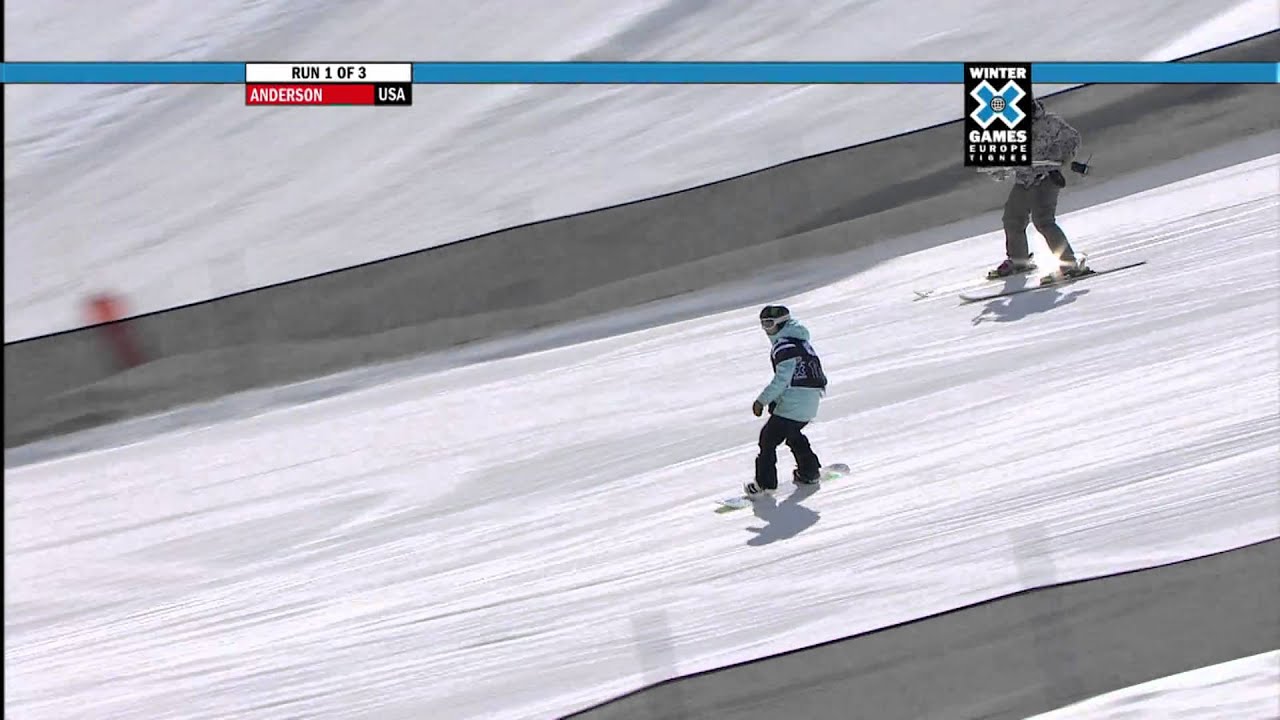 Winter X Games Europe 2011 - Jamie Anderson Wins Snowboard Women's Slopestyle Gold