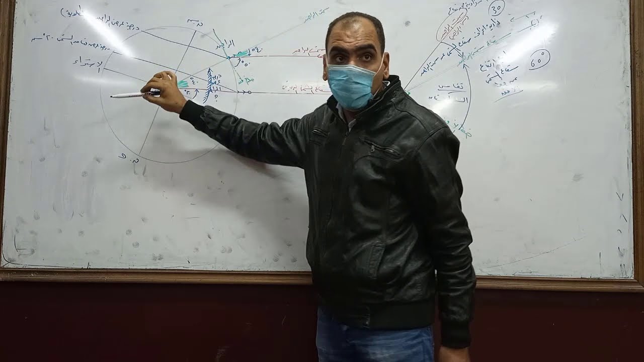 تحديد درجة عرض مكان