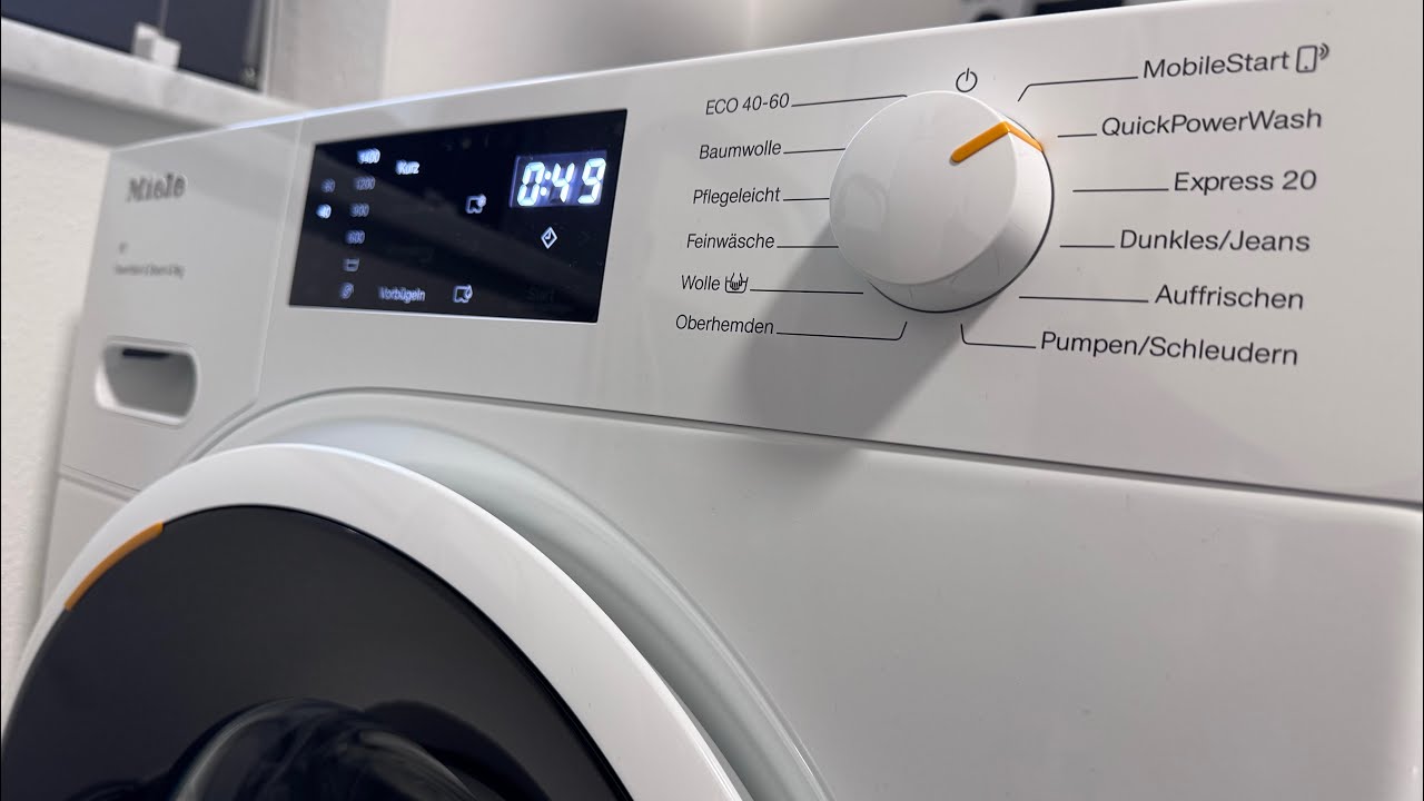 Miele W1 | QuickPowerWash 40°