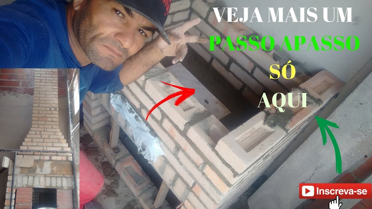 PASSO A PASSO CHURRASQUEIRA PRA REVESTIMENTO FAÇA VC MESMO