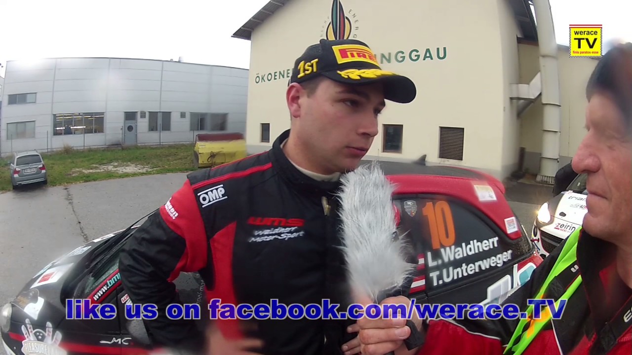 werace.TV Vorstart mit Luca Waldherr bei der Wechselland Rallye 2017