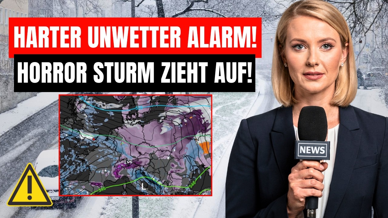 🚨 SCHLIMMER UNWETTER-ALARM: Sturm verschärft die Schneelage deutlich – Lage spitzt sich zu!