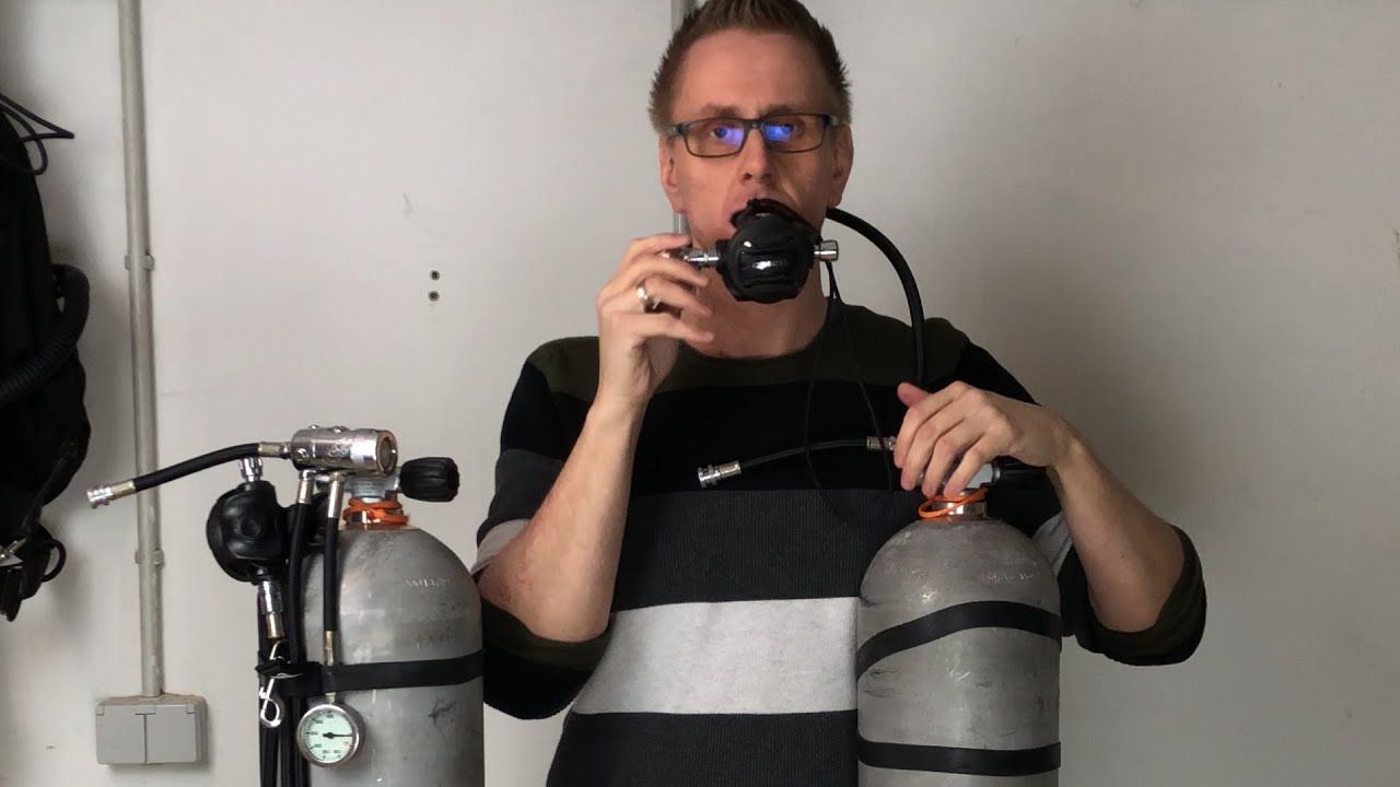 SIDEMOUNT - Atemregler Setup | Regulator Configuration - Apeks XTX50