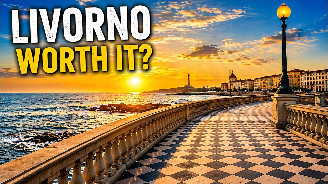 LIVORNO, ITALY – Tuscany Seaside City You Didn’t Expect | 4K Walk #Italy