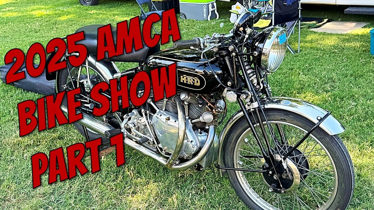 Nothing But Bikes | 2025 Antique Motorcycle Club of America Part 1