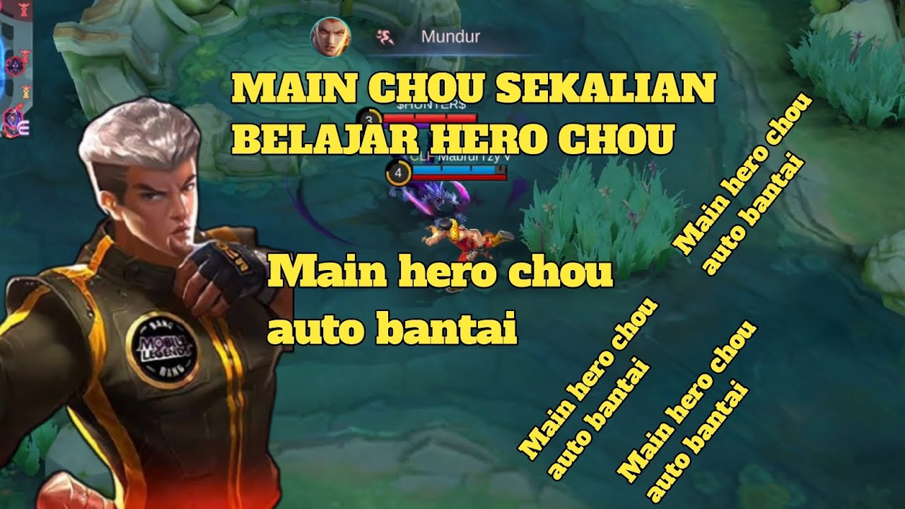 MAIN CHOU SEKALIAM BELAJAR CHOU || BARU PAKEK LANGSUNG DI BANTAI !!!!🦅🦅