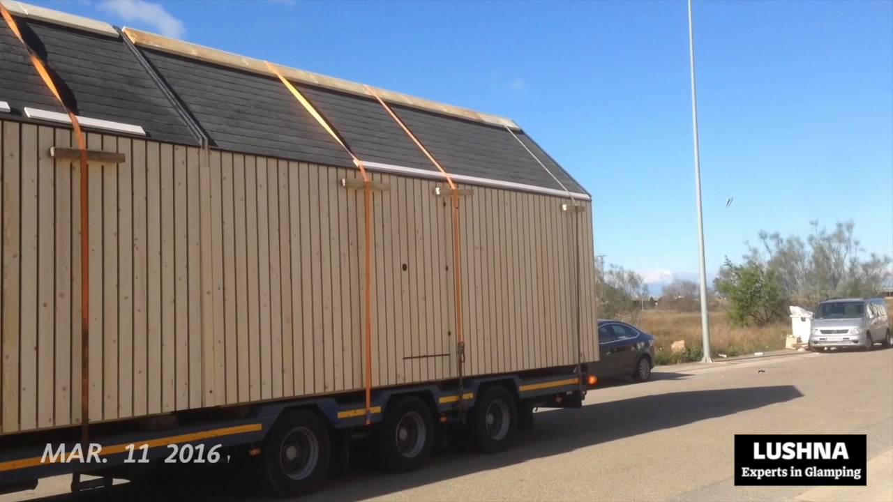 Lushna Glamping Pod Petite Setup