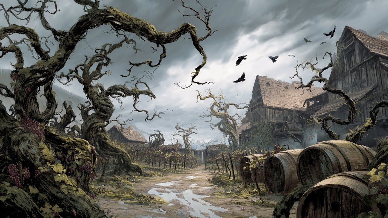 The Wizard of Wines | Curse of Strahd D&D Music | Corrupted Harvest Ambience