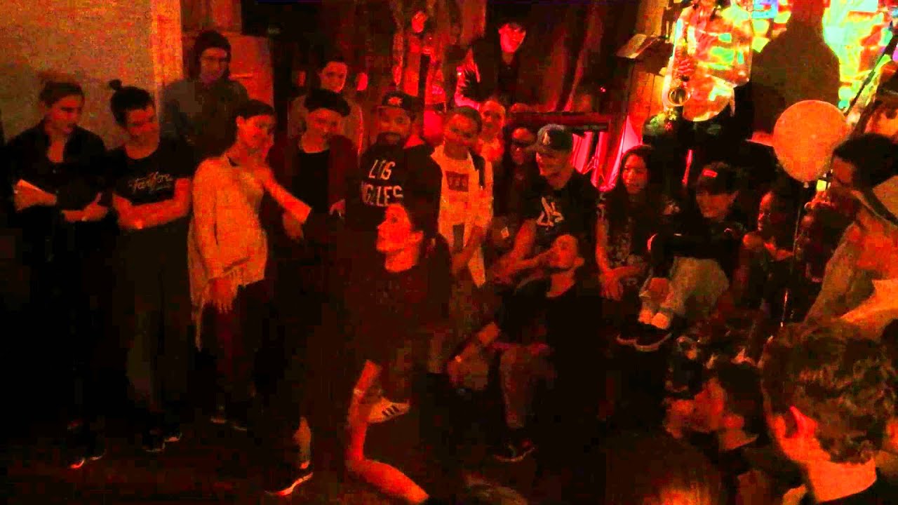 Live sax and dance improvisation