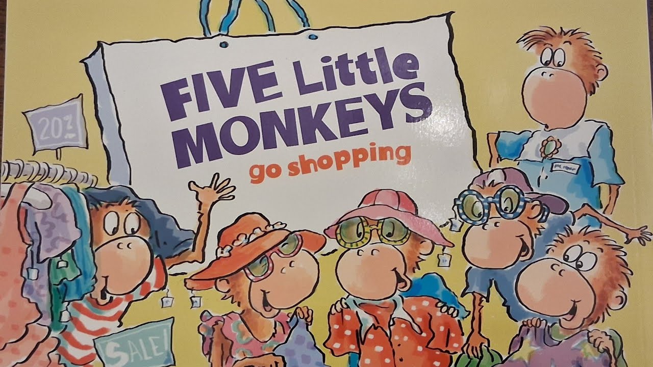 Five Little Monkeys Go Shopping 