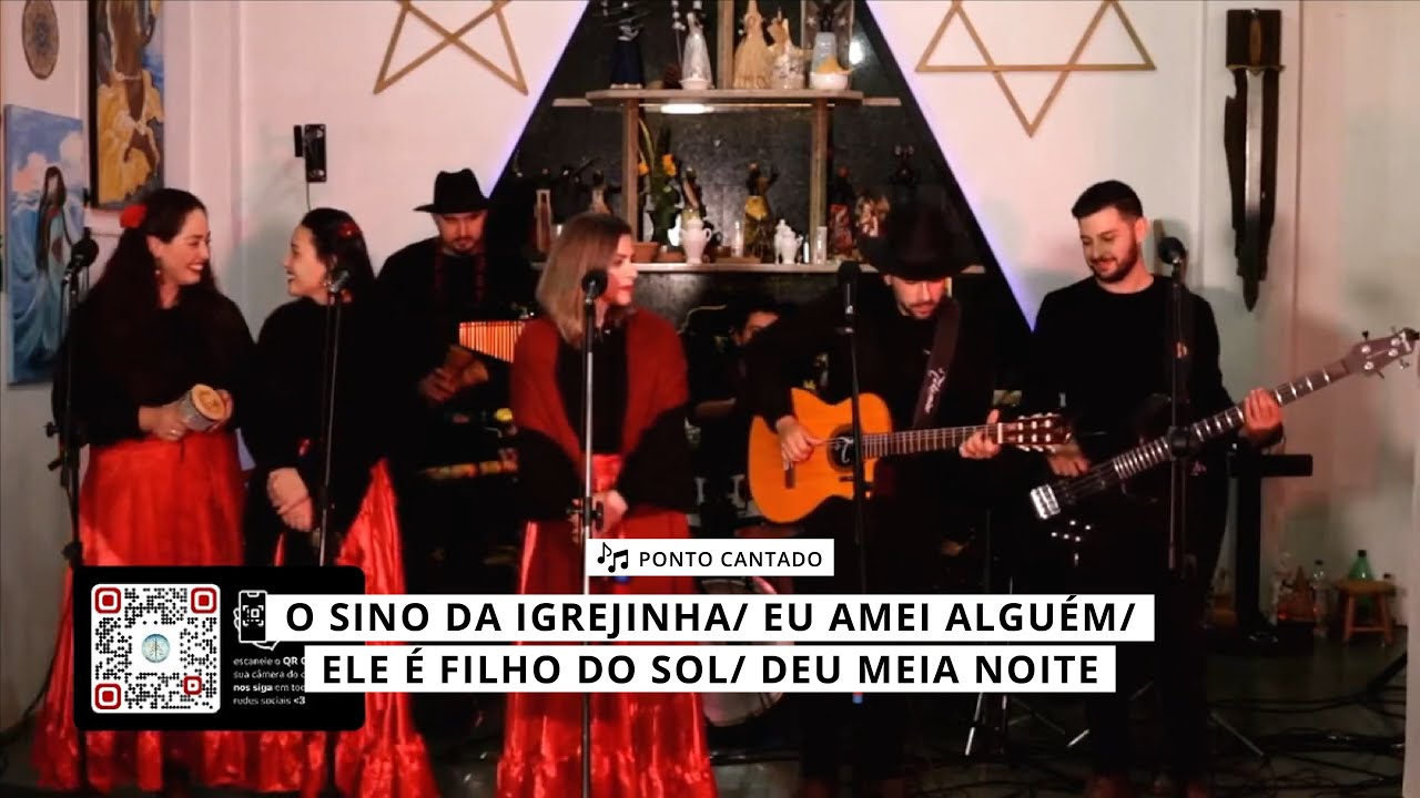 O sino da igrejinha/Eu amei alguém/Ele é filho do sol/Deu meia noite - Banda Mensageiros de Aruanda