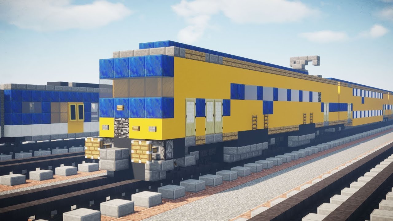 Minecraft Dutch NS DDZ EMU Train Tutorial