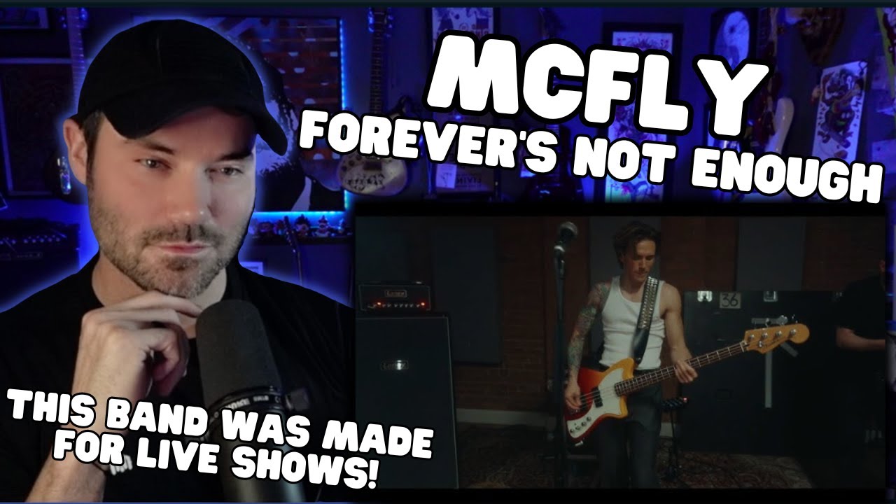 Metal Vocalist First Time Reaction - McFly - Forever’s Not Enough (Live From The Underworld)