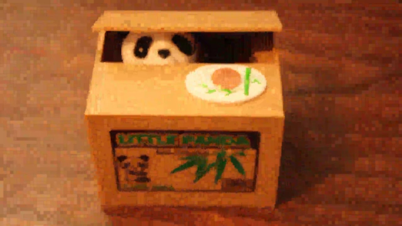 Cute interactive piggy bank, Stealing Coin Money Box HmiL U Automatic Stealing Coins Cents Penny Cat