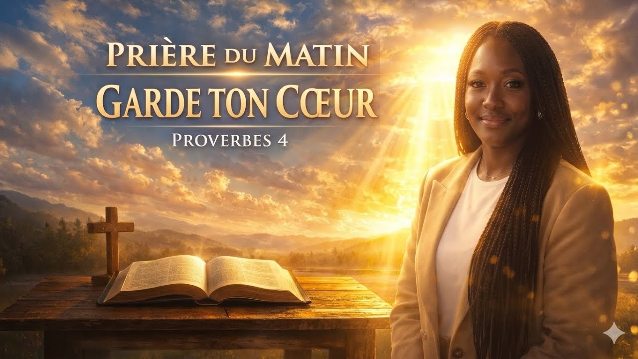 PRIÈRE PUISSANTE POUR GARDER TON CŒUR | Proverbes 4 | Dieu va éclairer ton chemin