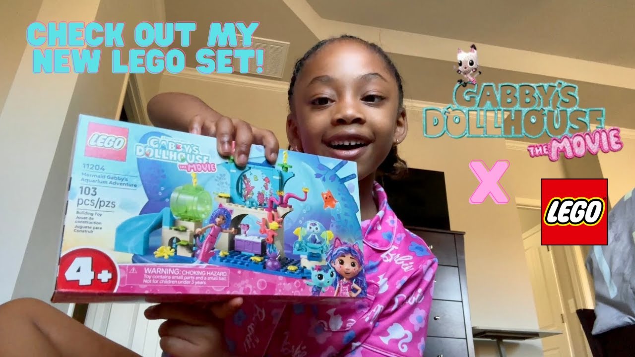 Gabby's Dollhouse Movie Lego Set