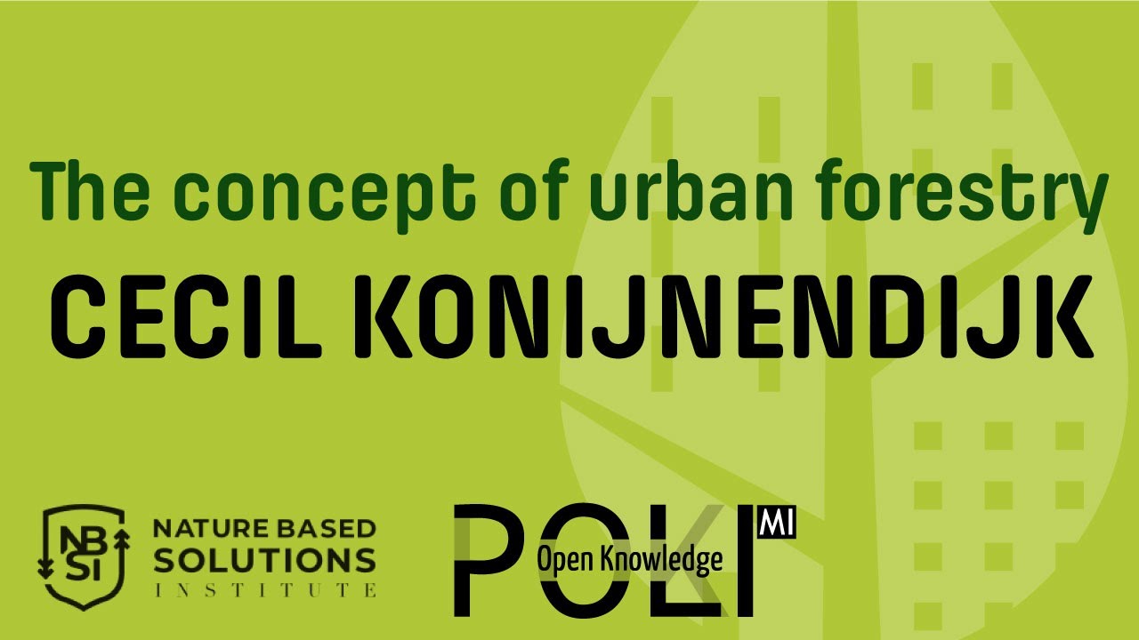 The concept of urban forestry