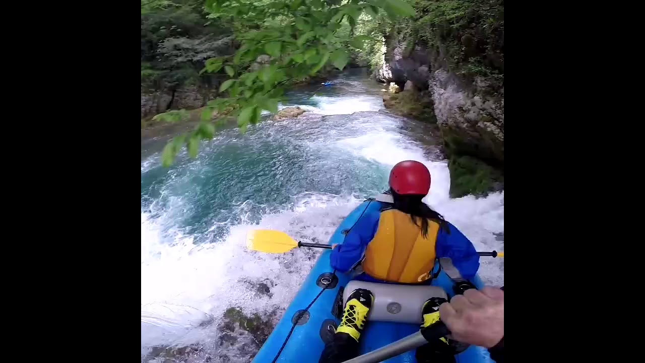 Kayaking Mreznica Waterfalls - SPRING TIME