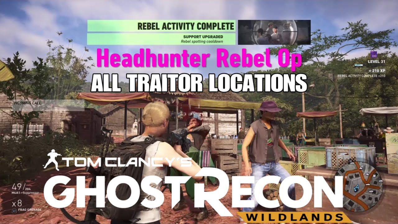 Руководство по операции «Охотник за головами» для всех локаций | Ghost Recon: Wildlands — Fallen ...