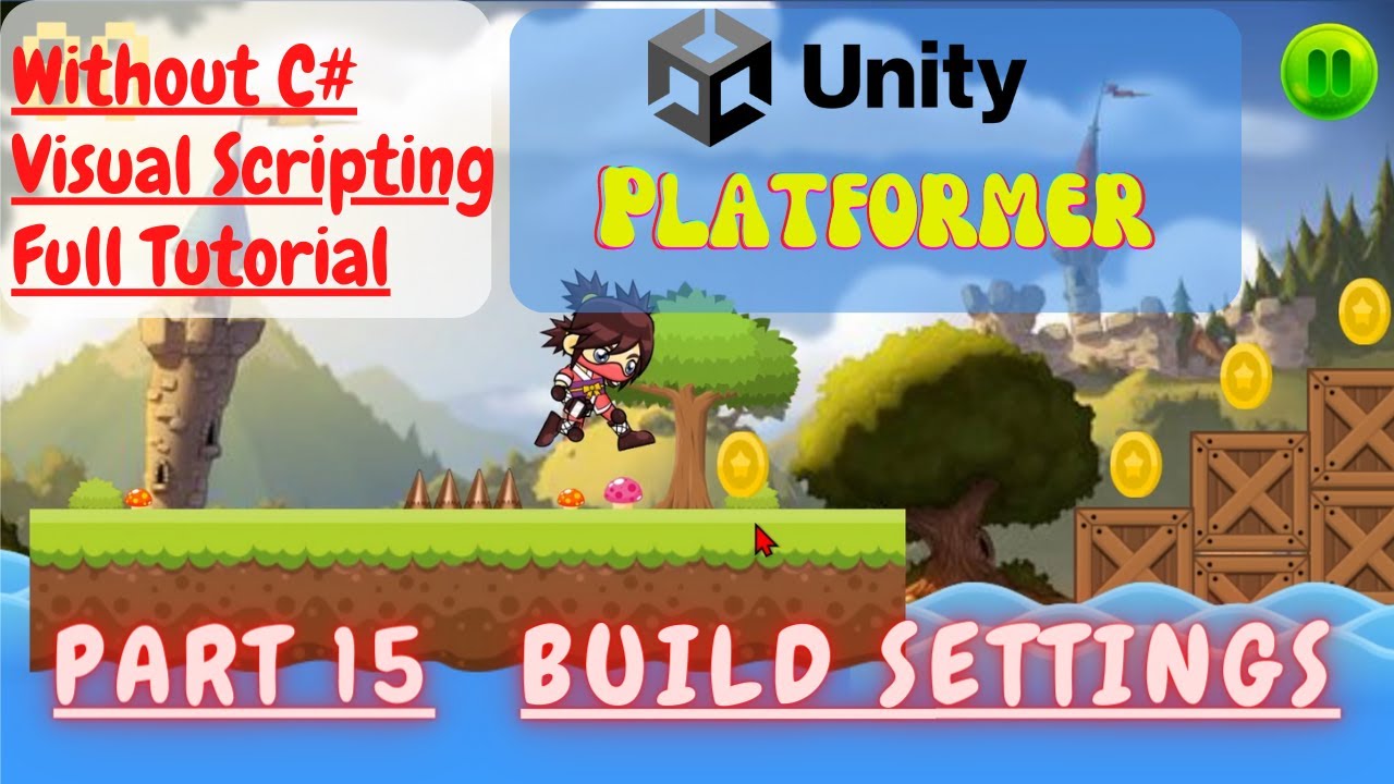 Part 15 | Unity Project to Game Application  | Unity | Visual Scripting | VJIMAGICA