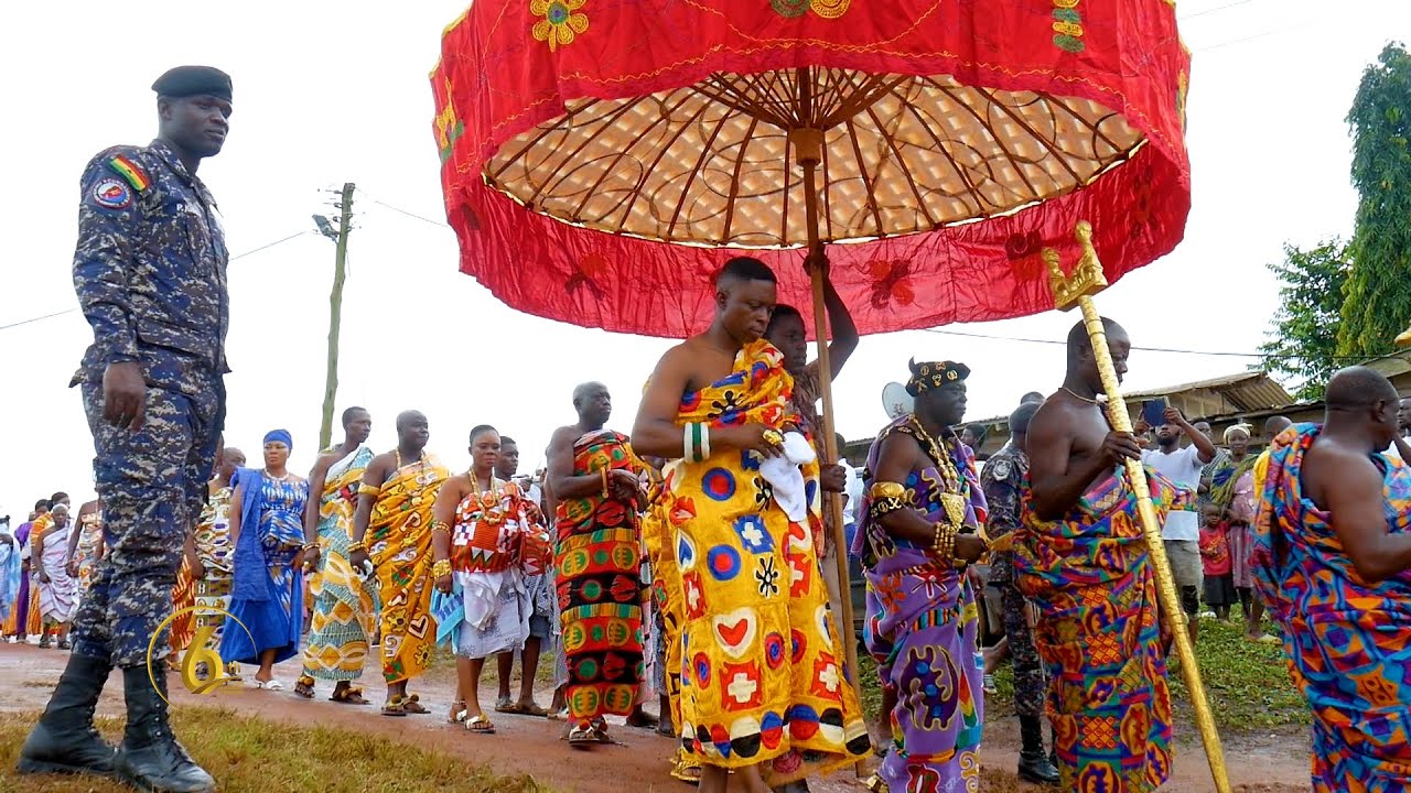 Historic Time Begins As Wassa Akyem Welcome Their Chief In a Maiden Edition.
