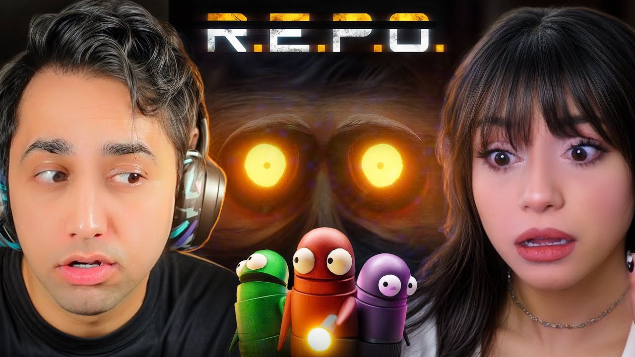 R.E.P.O. 😂 بازی ترسناک با دخترا حال میده