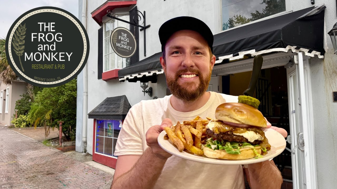 Best Burger at The Frog and Monkey Restaurant?