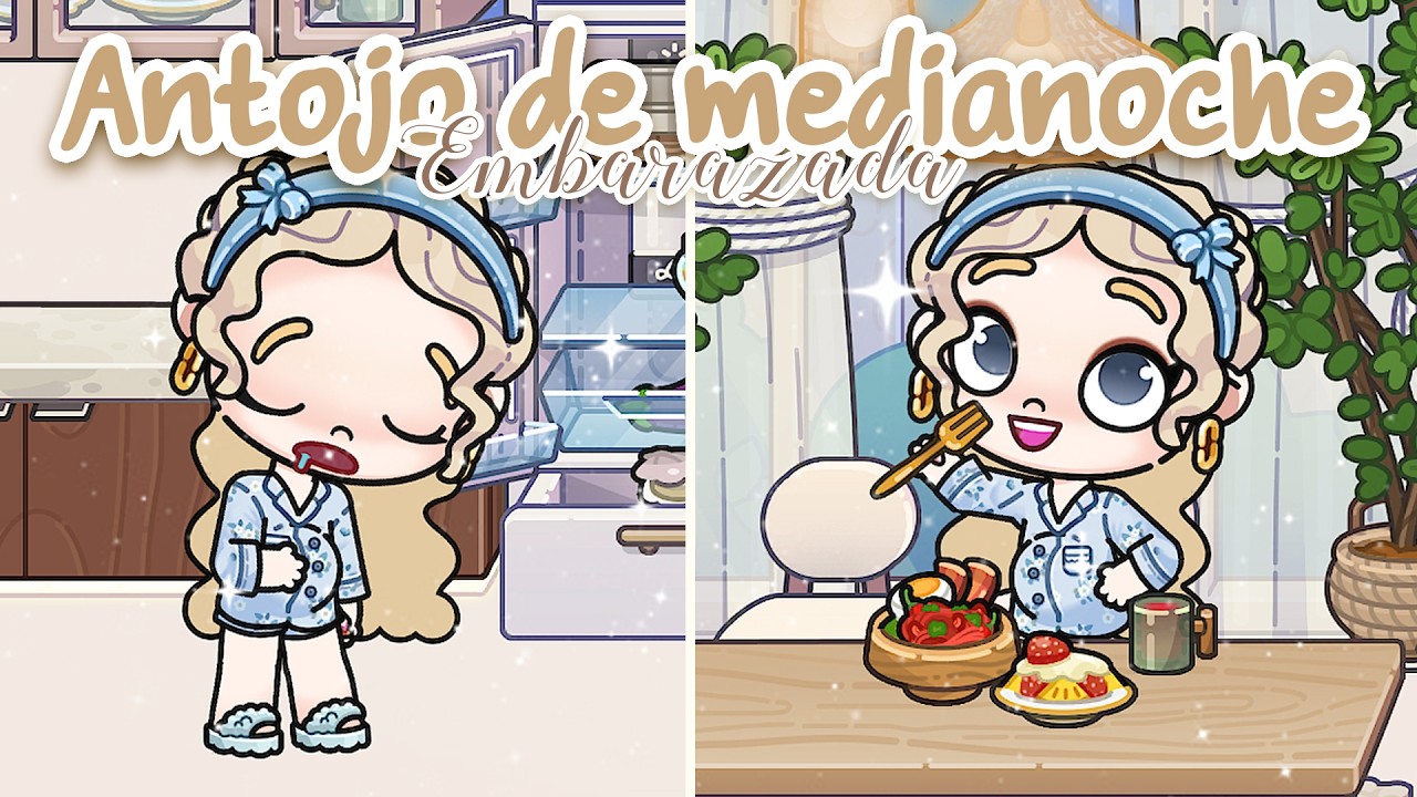 Antojo nocturno de embarazo 🤰✨ | Diario de mi embarazo | Avatar World