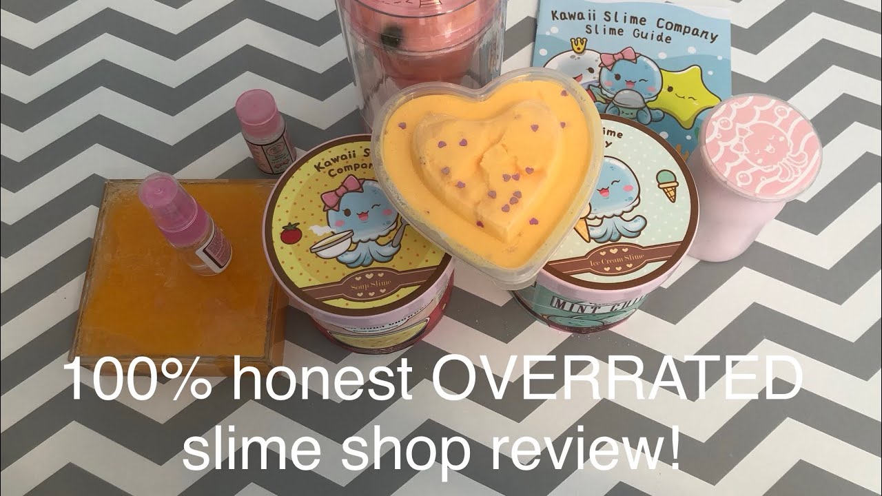 Kawaii Slime Review. Very disappointed...☹️