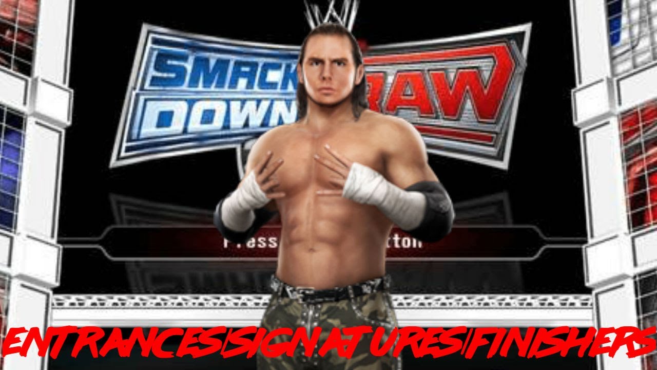 WWE Smackdown vs Raw 2009 Entrances/Signatures/Finishers: Matt Hardy