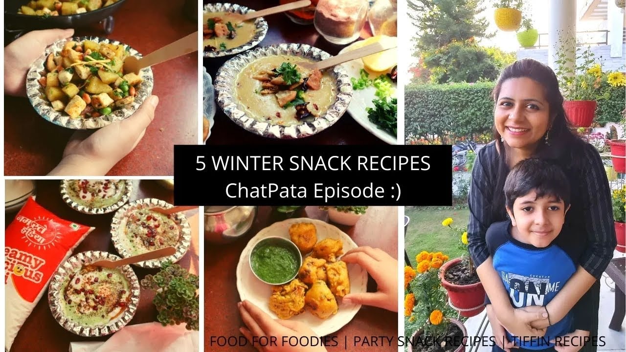 5 Tasty Winter Recipes | Snacks Ideas