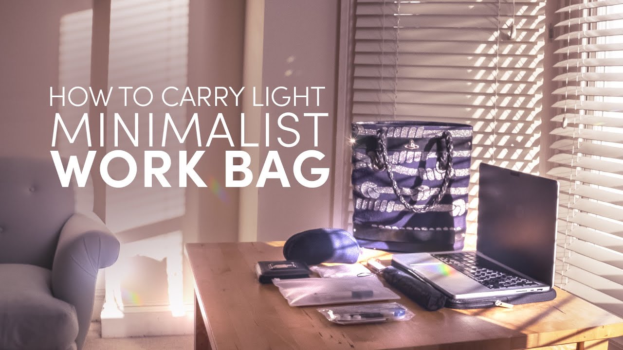 [EDC] What’s in My Bag? | Tote for Minimalist Work Essentials | Slow Fashion 2000s Vivienne Westwood