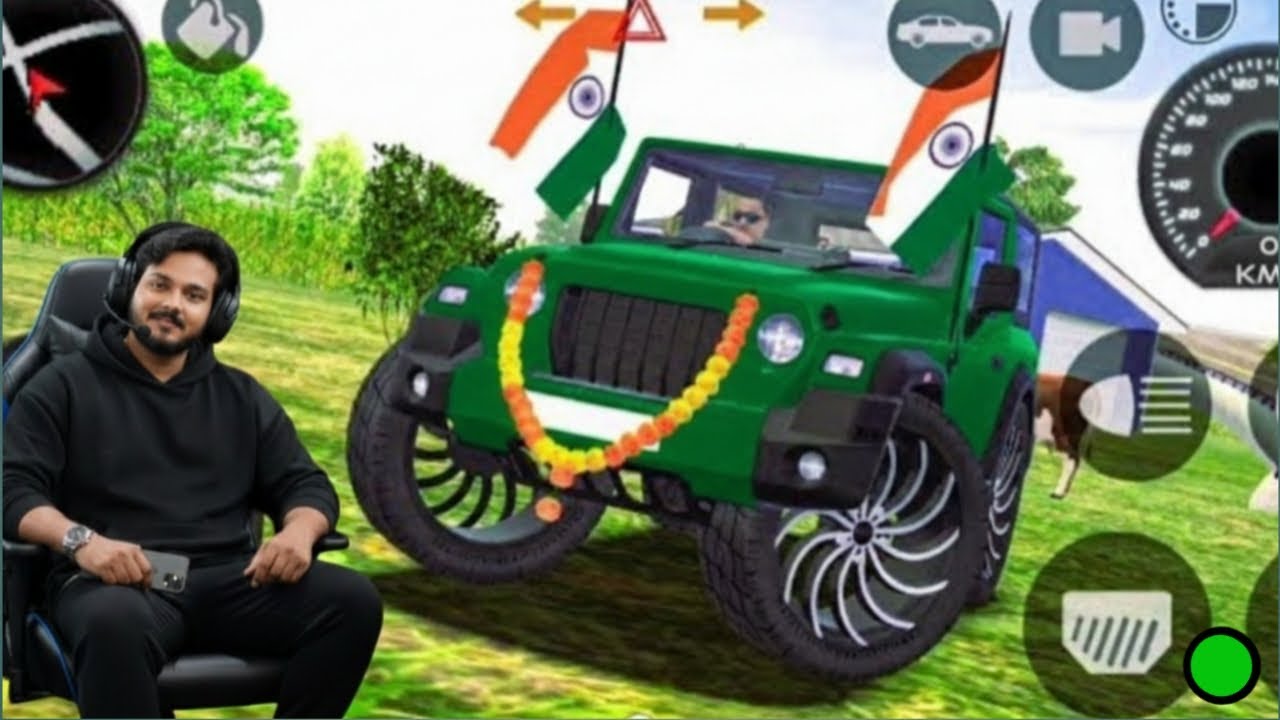 Rudra vlogs indian Modified THAR Game Live Off-Road King Ya Accident Machine?2026#shortsfeed 29