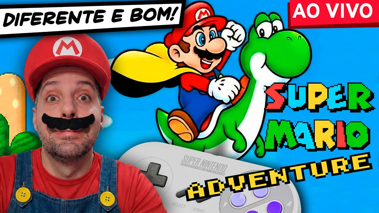 🍄 NOVO SUPER MARIO WORLD? Jogando 