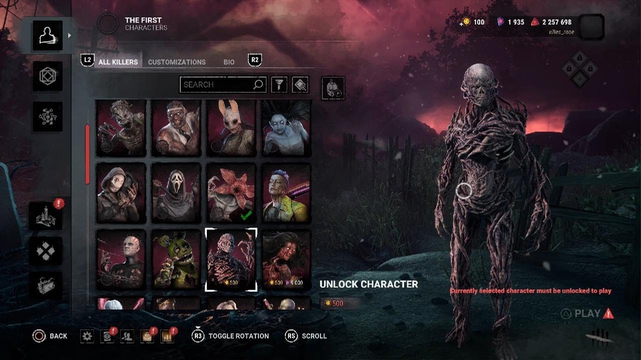 Showing stranger things skins in dead by daylight 