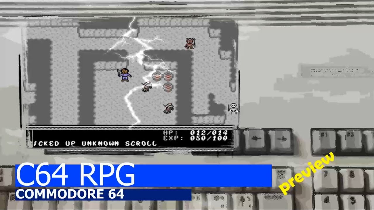 Commodore 64 -=C64 RPG=- preview