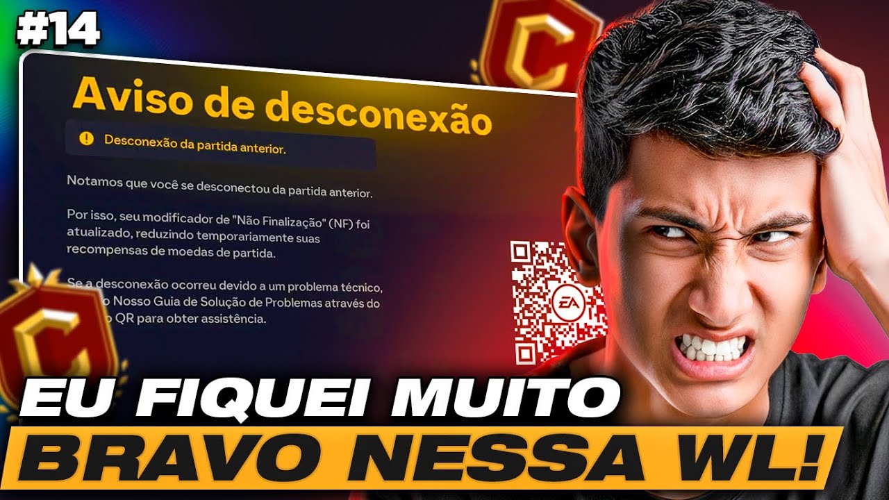 EU N&Atilde;O AGUENTO MAIS O EA FC 26! WL COM RAGE