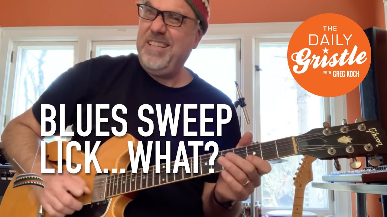 Greg Koch- Blues Sweep Lick...what?